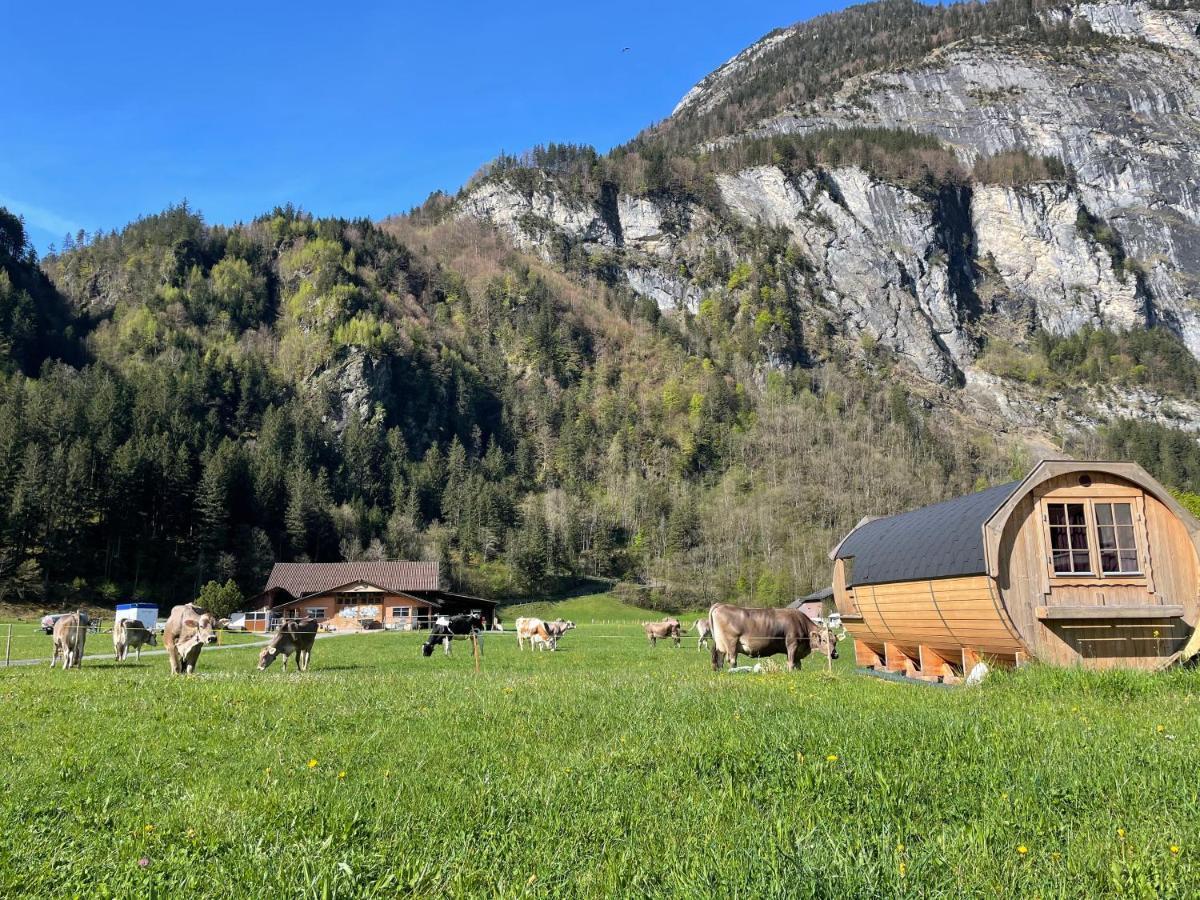 Villa Schlafen im Fass - Schlaffass - Abenteuer - Romantik - Haslifass Innertkirchen Exterior foto